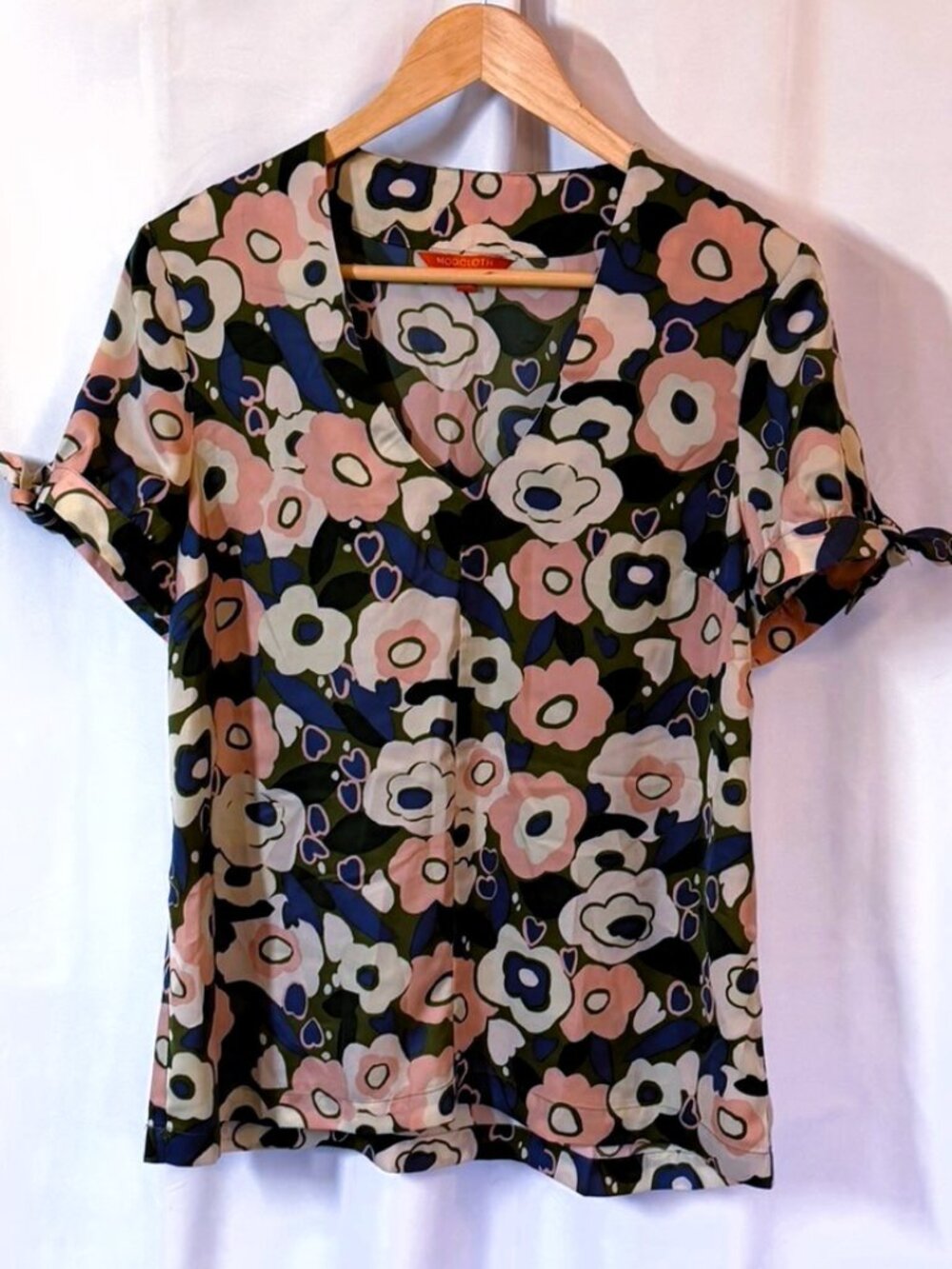 ModCloth Floral Top - Large - Picture 3 of 4